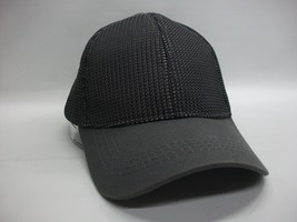 Plain Blank Hat Gray Hook Loop Baseball Cap - £14.95 GBP