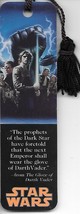 Star Wars Luke Skywalker Book Inspired Tasseled Laminate Bookmark 1992 U... - €3,51 EUR