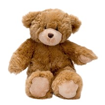 Build A Bear Teddy Plush 15&quot; Brown Classic Fluffy Fuzzy Stuffed Animal Toy - £15.44 GBP