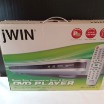 jWin Super Slim Progressive Scan 2 Channel DVD Player JD-VD147 - CD-R CD-RW - $28.71