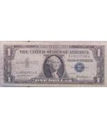 (2) 1957 US $1 Dollar Silver Certificate Blue Seal Notes, as Gifts or Co... - £11.75 GBP