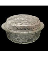 Libbey ORCHARD FRUIT Clear Glass 3 QT Round Casserole Baking Dish, Pie P... - €33,99 EUR