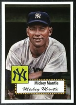 1952 Topps #7 Mickey Mantle Rookie Alternate #2 Card - MINT - £1.56 GBP