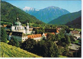 Germany Postcard Ettal Kloster Benedictine Abbey Benedictinerabtei - $2.96