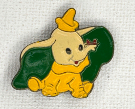 Disney Green Ears And  Yellow Shirt And Hat Dumbo Pin#8281 - £13.33 GBP