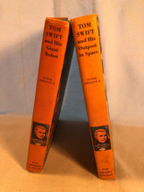 Two Tom Swift Jr Picture Cover Books 4 And 6 Giant Robot And Outpost In ... - $19.99