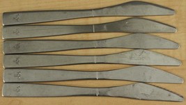 Vintage Advertising Estate 6 Pc Lot Stainless Flatware American Airlines Knives - £24.52 GBP