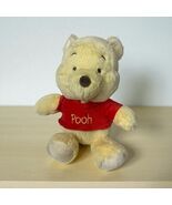 Disney Baby Winnie The Pooh Bear Soft Plush Rattle Baby Lovey Crinkle Ea... - $16.82
