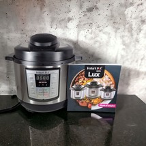 Instant Pot 3 Quart Lux Mini 6 in 1 Electric Pressure Cooker Tested Working - £34.17 GBP