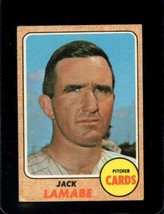 1968 Topps #311 Jack Lamabe Good+ Cardinals Nicely Centered *X59346 - £2.13 GBP
