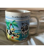 Sherwood Madri Gras New Orleans Beach Sarasota Florida Road Trip Cows Mug  - £11.76 GBP