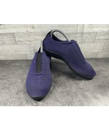Arcopedico Slip On Sneakers Women 8.5M Shoes Purple Knit Light Weight Wa... - $816.74 MXN