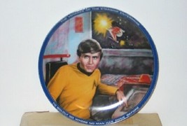 Classic Star Trek TV Series Ensign Chekov Ceramic Plate 1986 Ernst BOXED NO COA - $9.74
