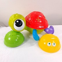 Disney Baby Fisher Price Finding Nemo Nesting Bath Pals Squirt Sea Turtle toy - $30.00