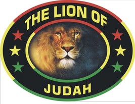Lion Of Judah 3x4 SEW/IRON Patch Revelation 5:5 Reggae Rasta Bob Marley Bible - £7.12 GBP