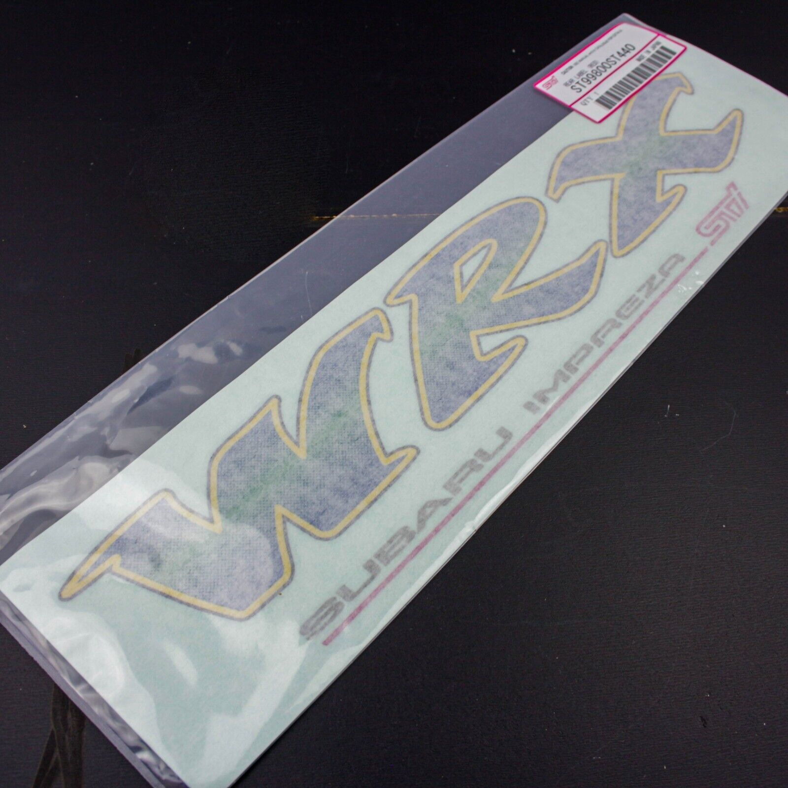 New JDM STi for Subaru 96-00 Impreza GC8 Rear WRX STi Decal Pink Version Item image 2