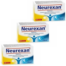 3 PACK Heel Neurexan For nervous anxiety, insomnia x50 tablets - $35.99