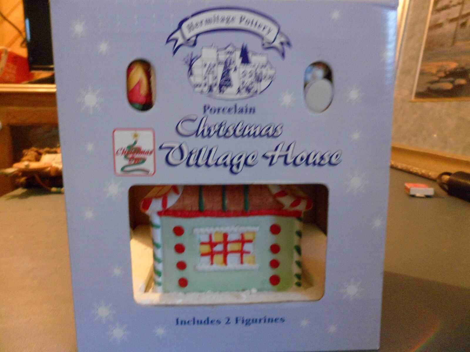Christmas Village house Hermitage Potter 1997  MINT in box - $4.46