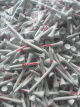 ENGLAND 50 PRINTED LOOSE WOOD 69MM GOLF TEES. - $14.41 CAD