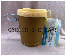 Premium Huffy Beverage / Phone Holder In Brown Cream, Beach Cruiser Bike, Cup - £14.85 GBP