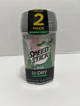 Speed Stick Antiperspirant Deodorant Original Irish Spring Scent 2.7 oz 2 Pack - £6.62 GBP