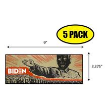 5 PACK 3.37"x 9" CHAIRMAN BIDEN Sticker Decal Gift MAGA Trump BS0248 - $6.53