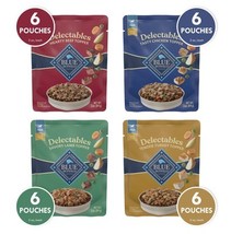 Wet Dog Food Topper Variety Pack, 3-oz (24 Pack- 6 of Each Flavor) - $61.47