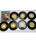 Vintage 1970s Lot of 8 Records 45 RPM Children&#39;s Stories Jungle Book Red... - £12.14 GBP