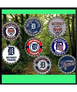 Detroit Tigers  refrigerator magnets lot of 8 cool collectibles Man cave - $14.88 CAD