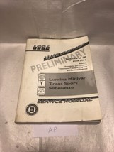 1996 Platform U Service Repair Shop Manual Lumina Trans Sport Silhouette... - £7.76 GBP