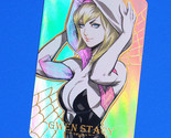 Spider-Woman Gwen Stacy Rainbow Foil Holo Character Art Card Spider-Man C - $14.99