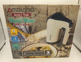 Ambiano Sweet &amp; Treat Electric Hand Mixer 5 Speed 150 W, Beat Mix and Whip - £12.32 GBP