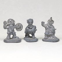 Archive Miniatures Goblins 35mm 3 Figure Lot Vintage 1970s Middle Earth Series - £11.56 GBP