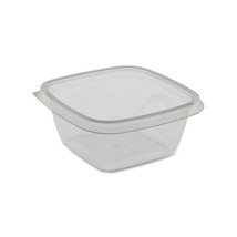 Pactiv PCT 16 oz Earth Choice Recycled PET Square Base Salad Containers ... - $294.24