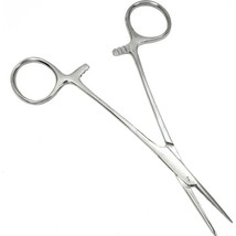 Stainless Steel Hemostat 5&quot; Self-locking Plier w/ Adjustable Tension 2 Pcs - £11.41 GBP