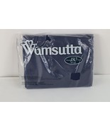 Deadstock Vintage 90s No Iron Ultracale Double Fitted Sheet Navy Blue 18... - $34.60