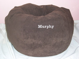 Snuggle Ball Dog Bed Suede Small Choose Color Name Personalized+ Made In The Usa - £39.30 GBP