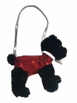 Poochie &amp; Co Black Puppy Shoulder Bag Crossbody Bag - $10.17