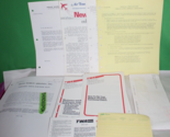 Vintage TWA Airlines Memos Bulletins Pope Letter Safety Rules Group Bene... - $19.79