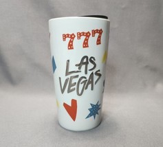 Starbucks 2021 Las Vegas 777 Tumbler Ceramic Travel Coffee Mug Cup 12oz ... - $14.85