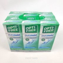 (Lot Of 6) Opti-Free PureMoist W/ HydraGlyde 4 Fl Oz Exp 6/2026 All Cont... - £31.14 GBP