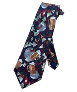 Men&#39;s Beer and Nachos Jalapeno Chili Peppers Fast Food Snack Restaurant ... - $15.84