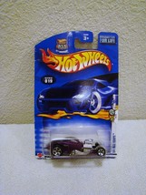 NIB 2003 Hotwheels - Collector #019 1/4 Mile Coupe Chrome/Purple Collectible Car - £2.33 GBP