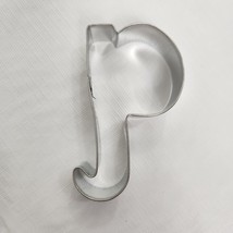 Cookie Cutter Initial Letter P Wilton Brand Monogram Metal - £6.22 GBP