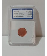 Lincoln Penny Error Blank Planchet - £49.63 GBP