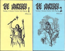 The Wanderer - Issues 1-2 - 1980s Classic Traveller RPG Fanzine  - £10.99 GBP