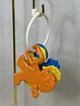 Vintage Sesame Street Teether Pals Baby Toy 1979 Ernie Big Bird Cookie Monster - £4.64 GBP