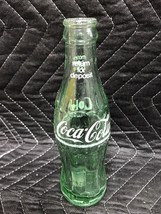 Vtg Green Hobble Skirt Printed Coke Coca-Cola Bottle 6 1/2 FL. OZ. Dalla... - £7.09 GBP