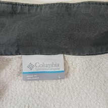 Columbia AM6771 Men’s Tan/Beige 1/4 Zip Fleece Pullover Outdoor Sweatshirt Sz L image 3