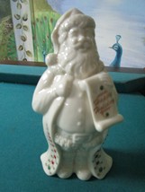 Lenox Christmas Jewels Collecton, 1st Annual Santa&#39;s List c1994 ORIGINAL - $51.47